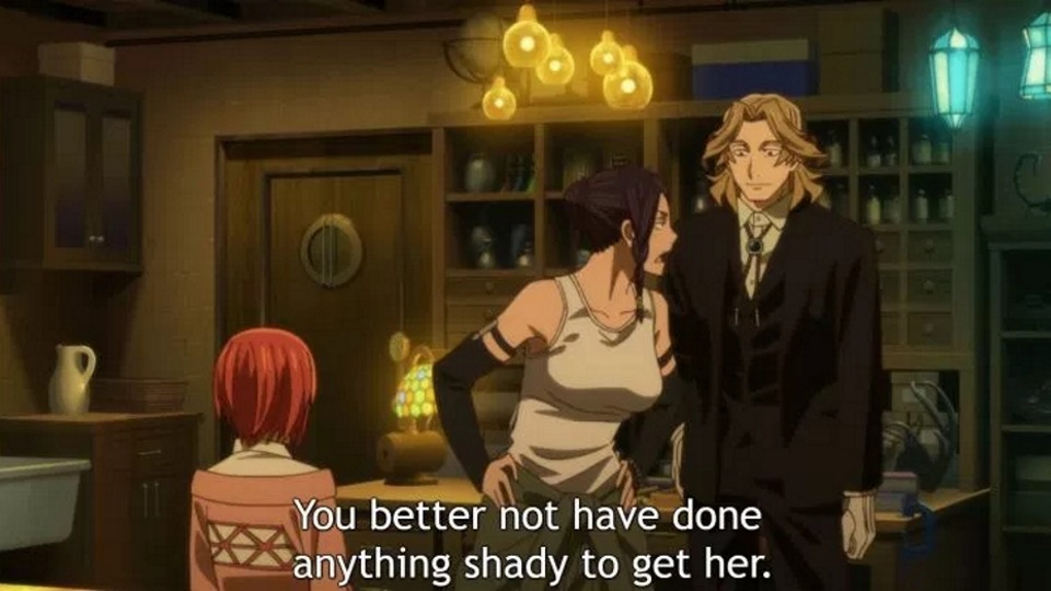 Angelica defending the poor girl.