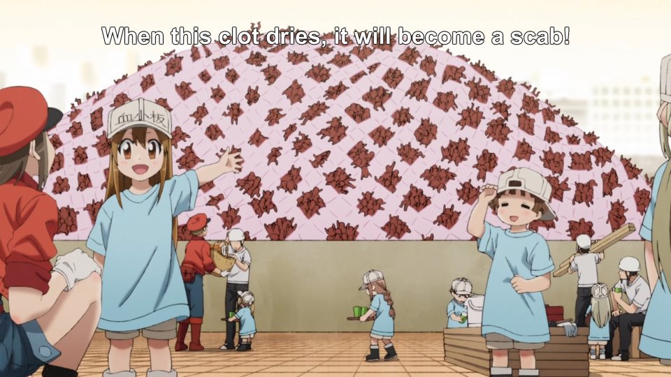 Anime Review: Cells at Work! Episode 1 - Sequential Planet